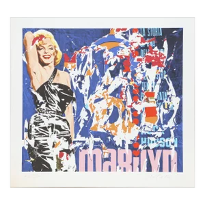 Marilyn by Mimmo Rotella