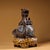 Traditional Vintage Cloisonne Enamel Dragon Sculpture – 9.1" Gilt Bronze Censer Figure For Sale - Image 3 of 10