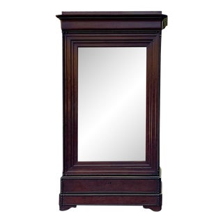 19th Century French Louis Philippe Mahogany Armoire For Sale