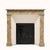 Brown Antique 19th Century Wooden Fireplace in Faux Marble For Sale - Image 8 of 8