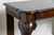Wood Transitional English/ Irish Mahogany Consoles-a Pair For Sale - Image 7 of 8