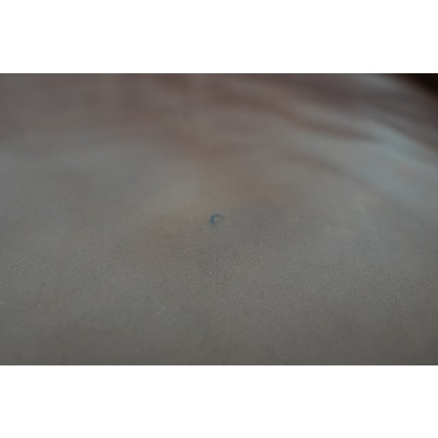 Pottery Barn Turner Roll Arm Leather Sofa For Sale - Image 14 of 15