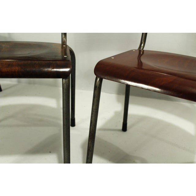 Model 106 Chairs by W. H. Gispen for Delft, 1950s, Set of 6 For Sale - Image 17 of 18