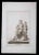 Ancient roman statue, from the series "antiquities of herculaneum", is an original etching on paper realized by p. Campana...