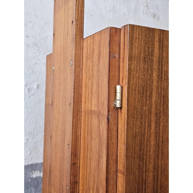 Vintage Italian Teak Wardrobe, 1960s For Sale - Image 6 of 12