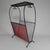 Vintage Steel Side Table with Magazine Rack, 1950s For Sale - Image 4 of 18