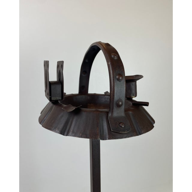 Arts and Crafts Standing Ashtray by Hugo Berger as Goberg, Germany, 1900s For Sale - Image 12 of 18