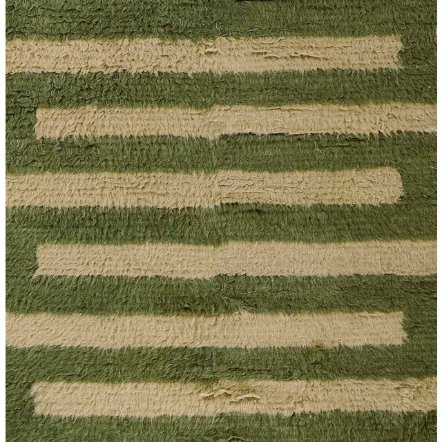 Momeni Neo Green Hand Woven Area Rug 5' X 8' For Sale - Image 4 of 9