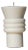 Sculptural Postmodern Beeswax Pillar Candle No.03 in Alabaster White For Sale
