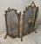 Bronze 19th Century French Louis XV Bronze Doré Rococo Fireplace Screen For Sale - Image 8 of 8