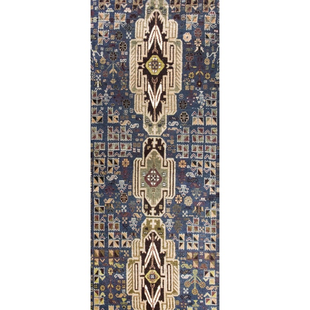 Late 20th Century Vintage Afghani Baluch Rug For Sale - Image 5 of 15