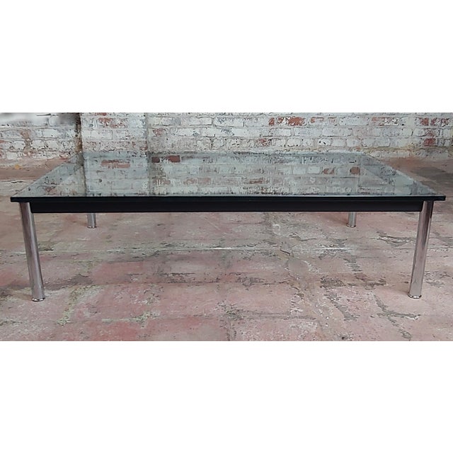 Le Corbusier for Cassina Vintage Rectangular Glass Top ...