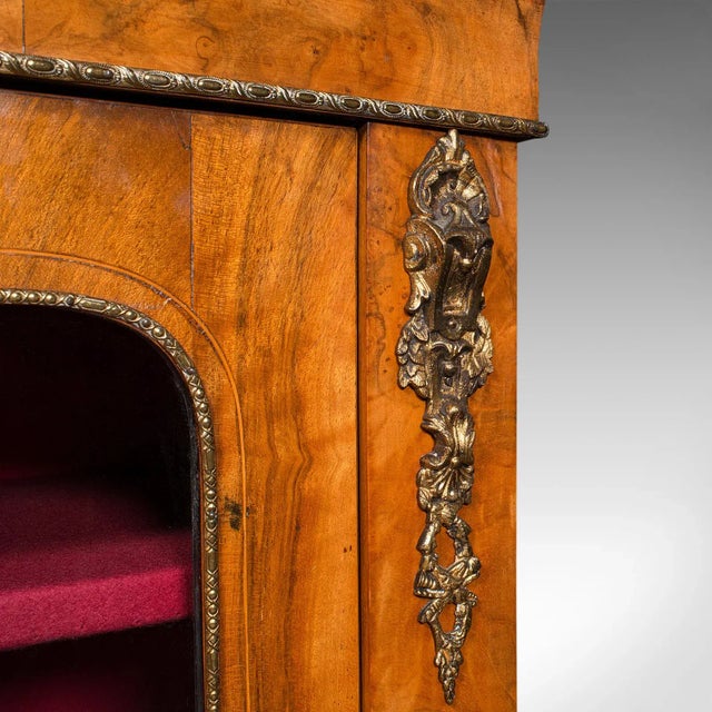1820's Antique Pier Cabinet For Sale - Image 9 of 12