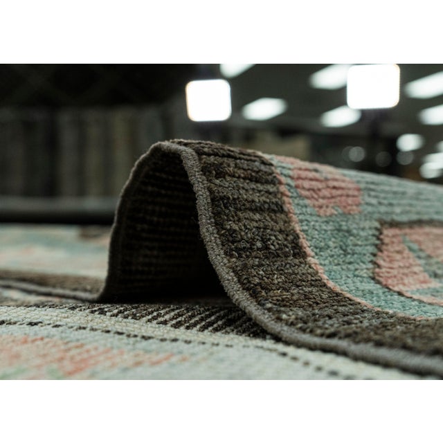Textile Turkish Oushak Rug 8'1" x 10'3" #20066 For Sale - Image 7 of 8
