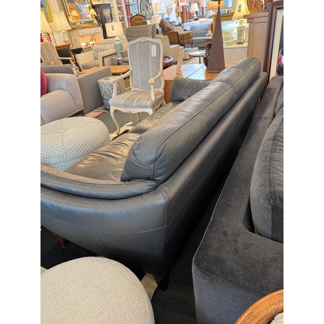 2010s Natuzzi Editions Greccio Leather Sofa For Sale - Image 5 of 12