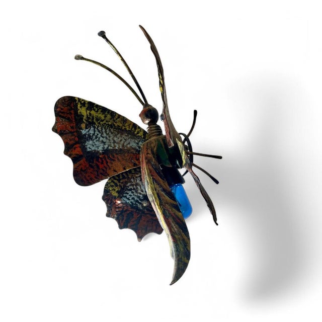 Modernist Butterfly Appliques, Set of 2 For Sale - Image 6 of 8