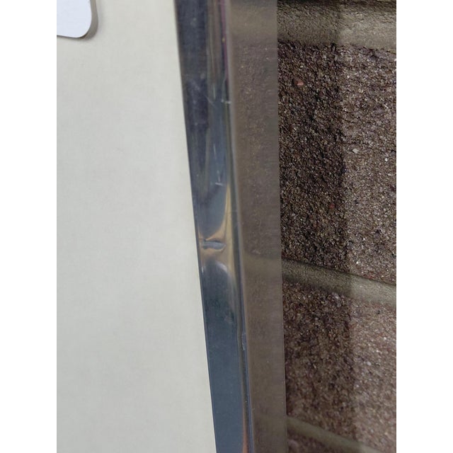 Framed J. Akston Untitled 1973 Enamel on Paper on Board For Sale - Image 12 of 13