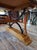 Large Granite Dining Table on an Oak and Wrought Iron Base, 1950s For Sale - Image 4 of 7