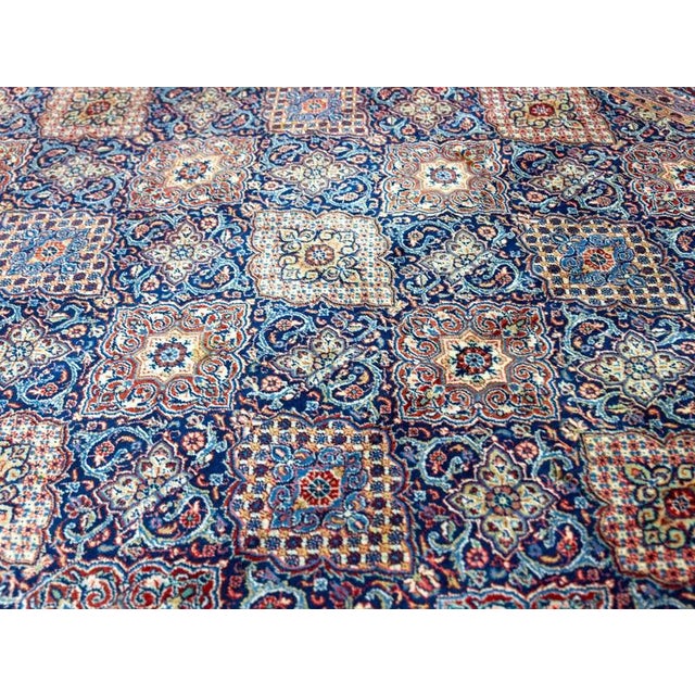 Vintage Hand-Knotted Rug in Wool, 1970s For Sale - Image 17 of 18