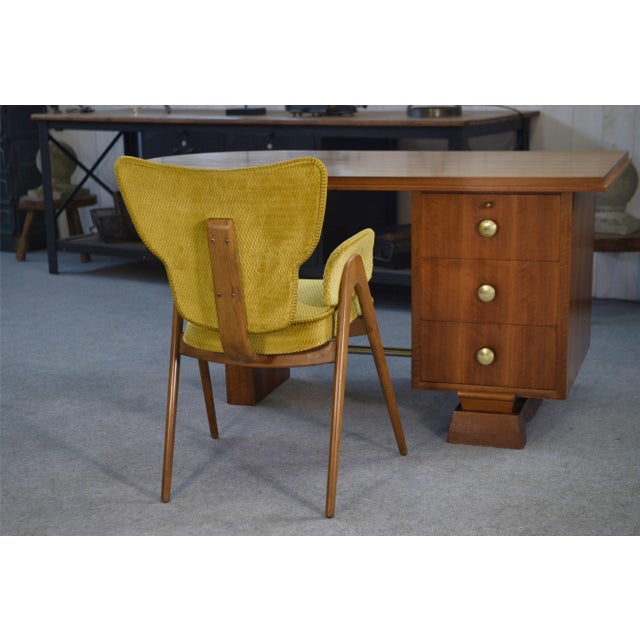 Wood Scandinavian Beech Chair, 1960s For Sale - Image 7 of 9