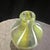 1980s Nason Style Modern Green and White Murano Glass Bottle Vase For Sale - Image 10 of 11