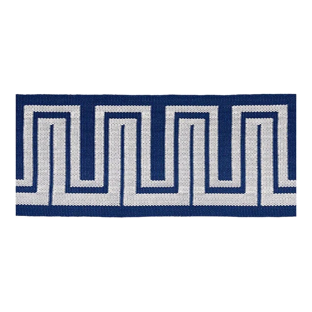 Schumacher Zeus Indoor/Outdoor Tape, Navy For Sale