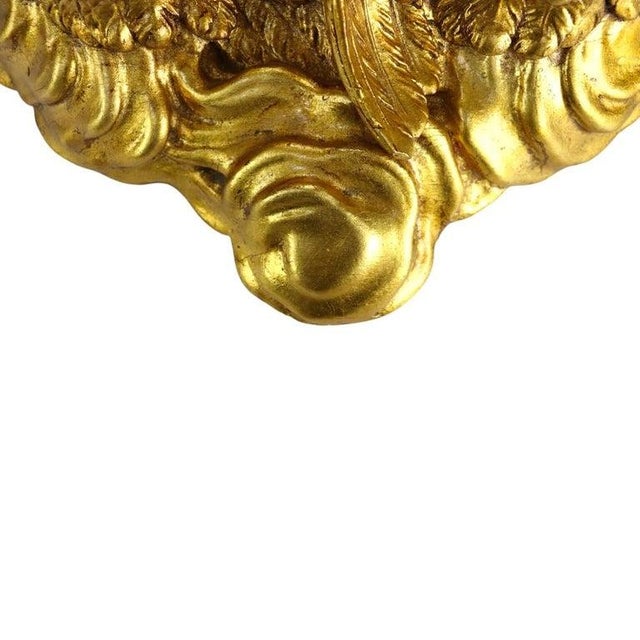 1950s Vintage Niccolini Italia Gilt Wood Cherub Wall Sconce C1950 For Sale - Image 5 of 11