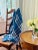 Bunny Williams Pine Cone Hill 100% Linen Plaid Navy White Throw Â€šÃ„Ã¬ Enzyme Washed Blue Tones For Sale - Image 13 of 13