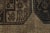 Antique Turkaman Wool Rug With Geometric Gull Medallions in Muted Taupe & Espresso For Sale In New York - Image 6 of 9