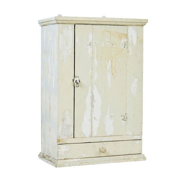 Scandinavian Pine Wall Cupboard, 1890s For Sale - Image 9 of 9