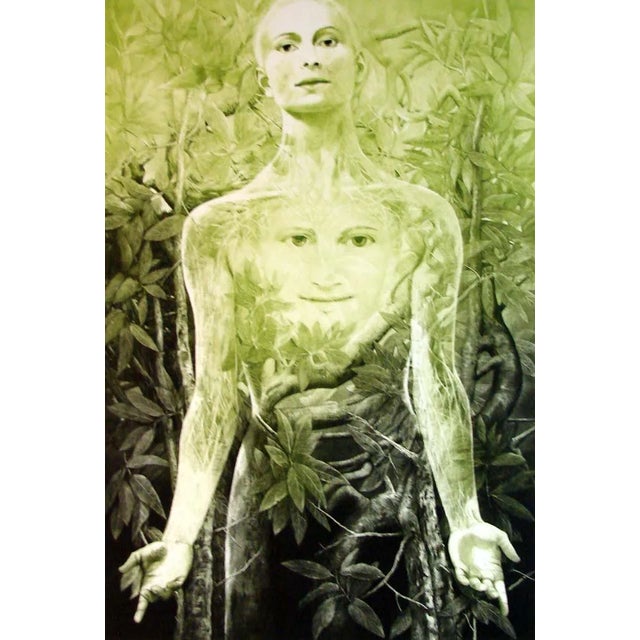 "Daphne's Transformation" Original Limited Edition Mezzotint by G. H. Rothe Hand signed, titled & numbered by the artist...