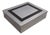 Mid-Century Jewelry Box in Chrome, Metal and Glass by Giacomo Sinopoli for Liwans, 1970s For Sale