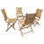 Brown Bamboo Planation Chairs, 1960, Set of 4 For Sale - Image 8 of 8