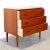 Danish Teak Chest of 3 Drawers / Low Dresser For Sale - Image 10 of 12