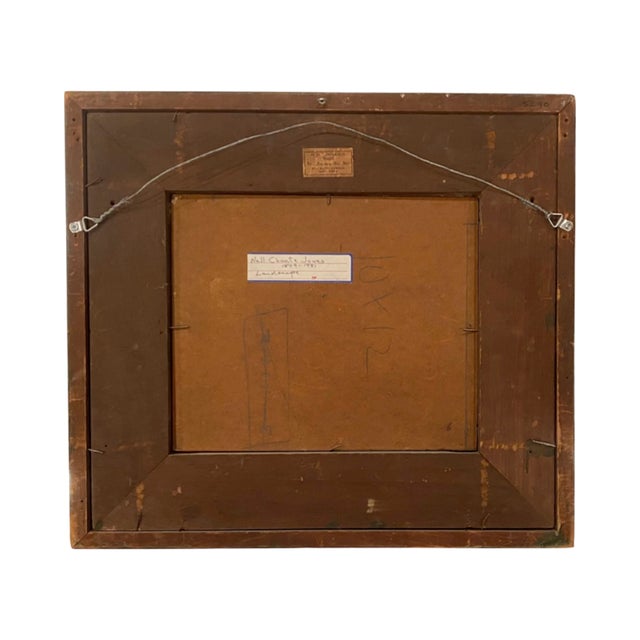 American Early 20th Century Spring Valley by Nell Choate Jones (American 1879-1981) Landscape Painting For Sale - Image 3 of 7