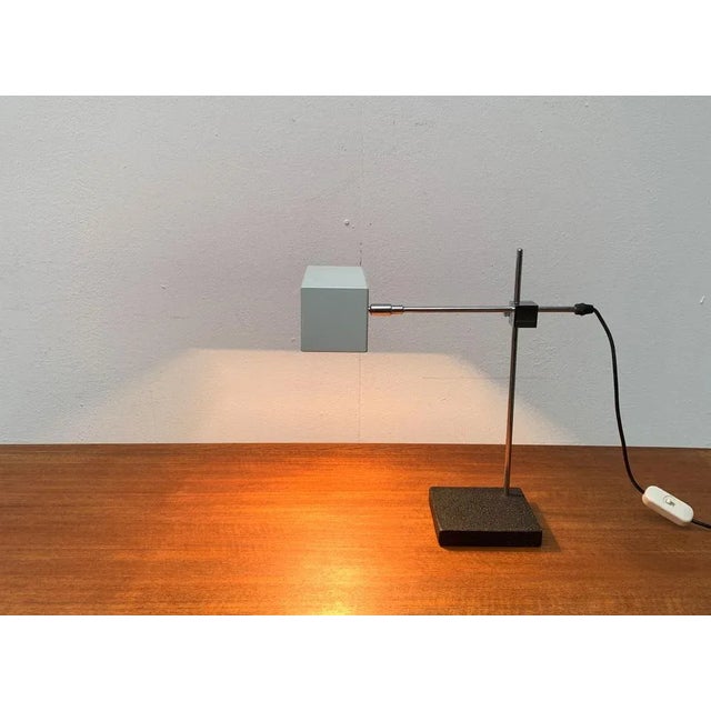 Mid-Century German Swiss Flamingo Table Lamp from Max Bietenholz, 1960s For Sale - Image 15 of 18