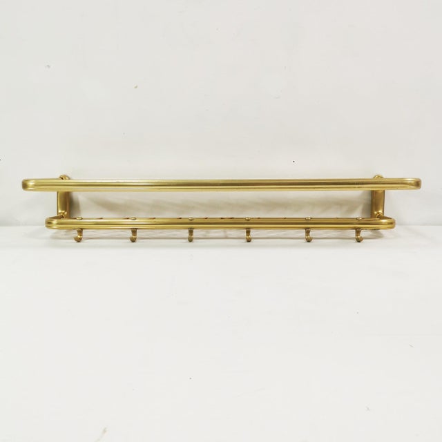 Mid-Century Modern Vintage Art Deco Wall Hanger, 1960s For Sale - Image 3 of 14