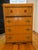 1930s Art Deco Blonde Four Drawer Dresser For Sale - Image 9 of 12