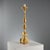 Antique Candelabra in Carved Gilded Wood, Italy, 19th Century For Sale - Image 6 of 7