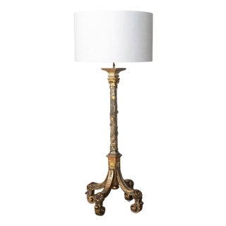 Antique Torchere Floor Lamp For Sale