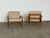 Mid-Century Modern Mid-Century Modern Teak Lounge Chairs in Wool Bouclé, 1960s, Set of 2 For Sale - Image 3 of 12