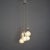 5-Light Battuto Effect Cascade Ceiling Lamp from Limburg, 1970s For Sale - Image 10 of 11