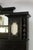Black Victorian Fireplace Mantel in Oak For Sale - Image 8 of 16