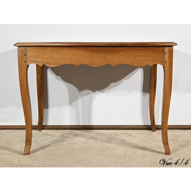 Louis XV Style Desk in Walnut and Cherry, Early 19th Century For Sale - Image 18 of 18