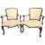 Louis XV Style Walnut Fauteuils or Bergères in a Scalamandre Fabric - a Pair For Sale - Image 13 of 13