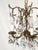 Antique 4 Arm 4 Light Lovely Lavish Brass Cut Lead Glass Crystal Chandelier For Sale - Image 10 of 12