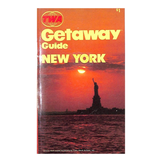 "Twa Getaway Guide New York" 1971 Hammel, Faye For Sale