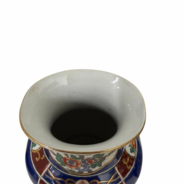 Andrea by Sadek Imari Vase -a Pair For Sale - Image 4 of 8