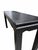 Onyx 1970s Black Lacquered Grasscloth Ming-Style Console Table, Attributed to Baker For Sale - Image 8 of 11