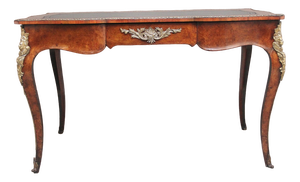 Antique Walnut Writing Table, 1860